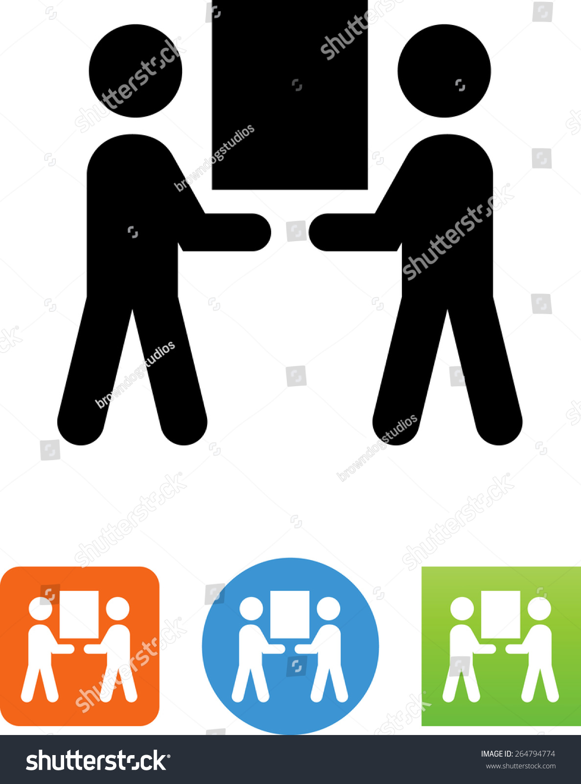 clipart two man lift - photo #21