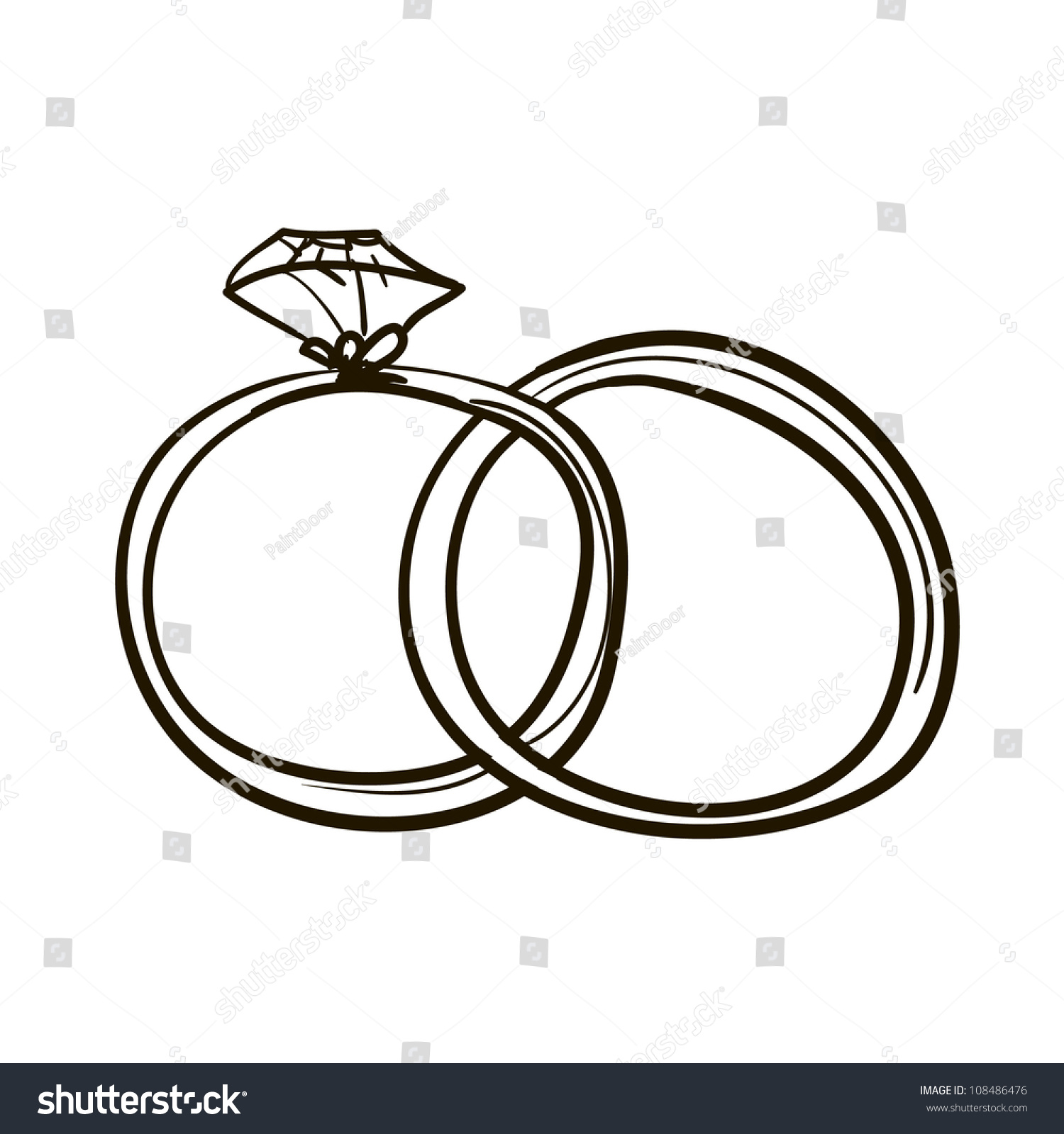two rings clipart - photo #42