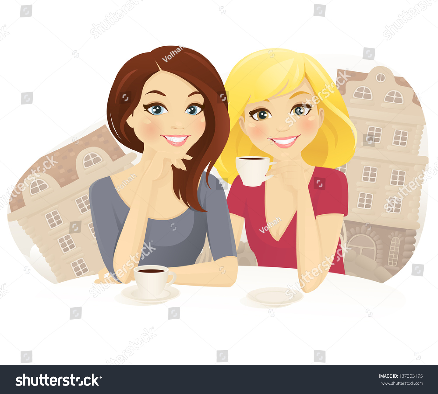 clipart woman drinking coffee - photo #15