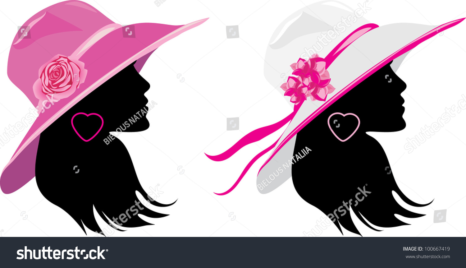 lady with hat clipart - photo #37