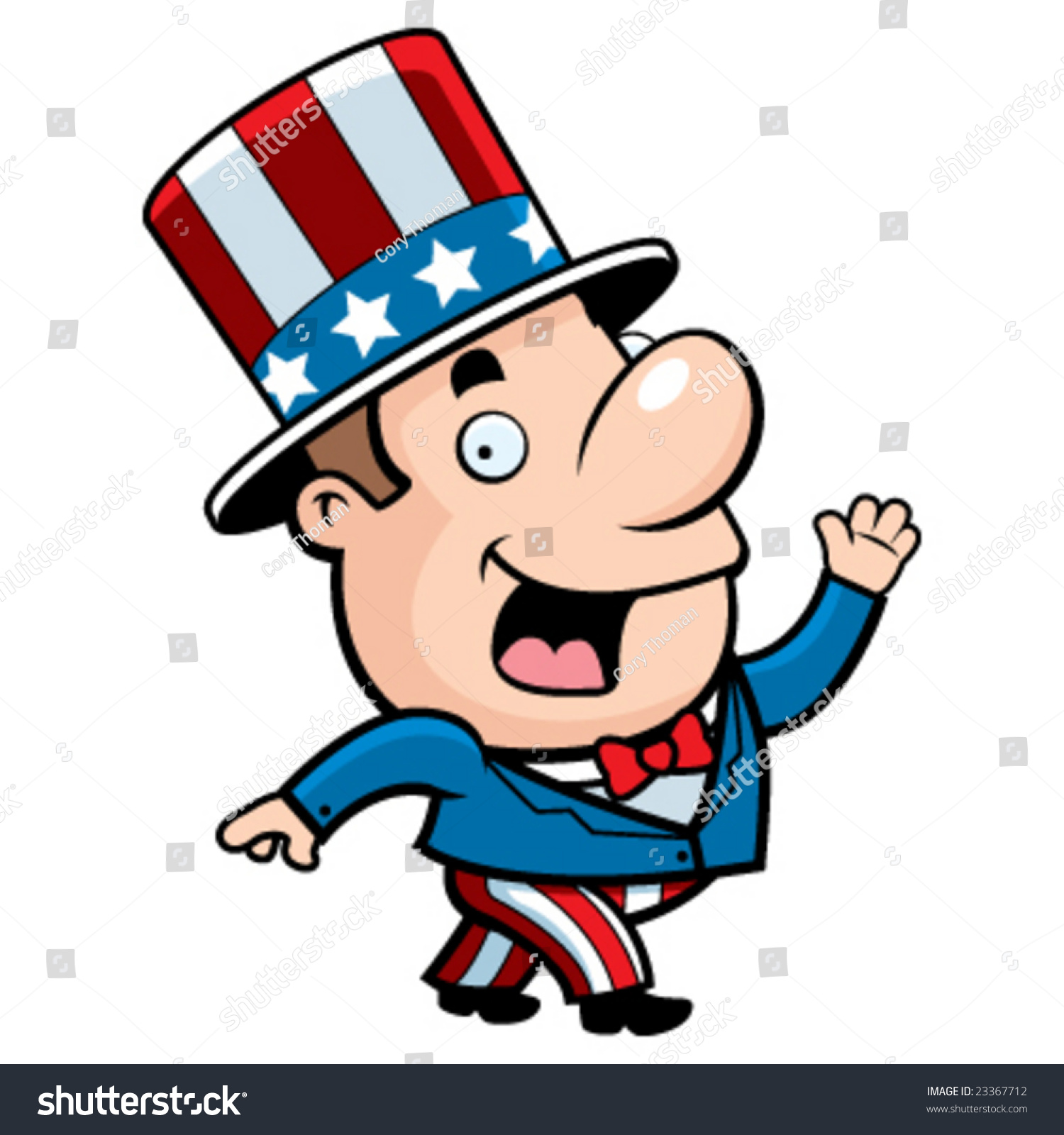 Uncle Sam Stock Vector Illustration Shutterstock