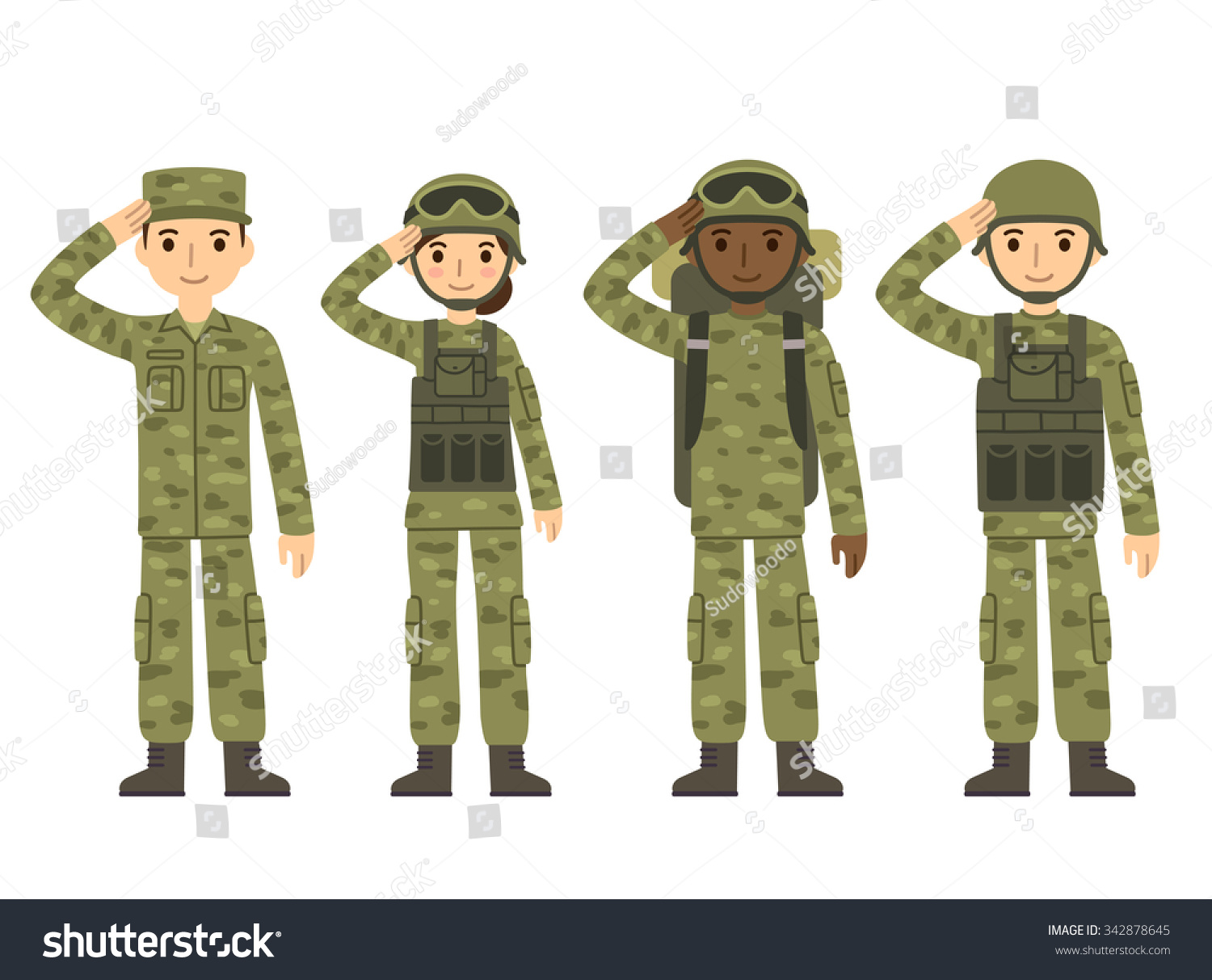 military uniform clipart - photo #43