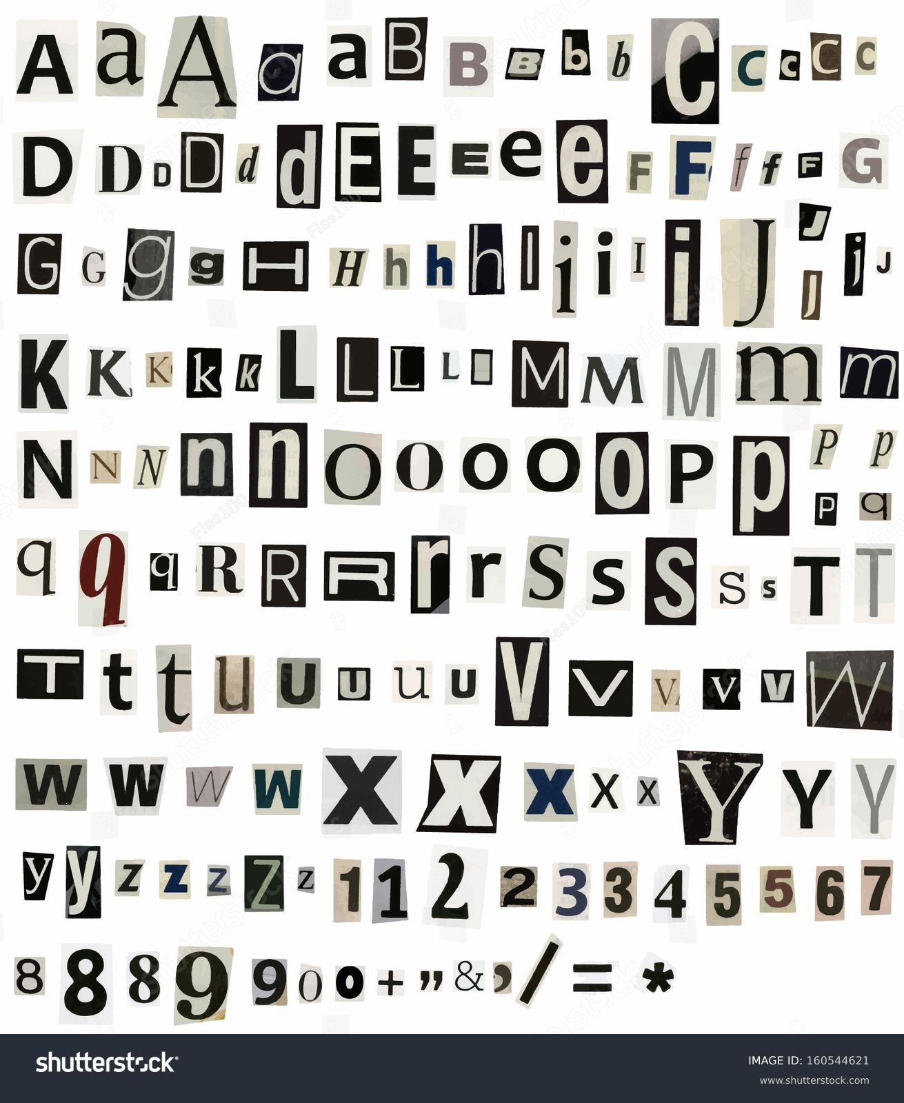 Pictures Made Out Of Letters Numbers Symbols 5