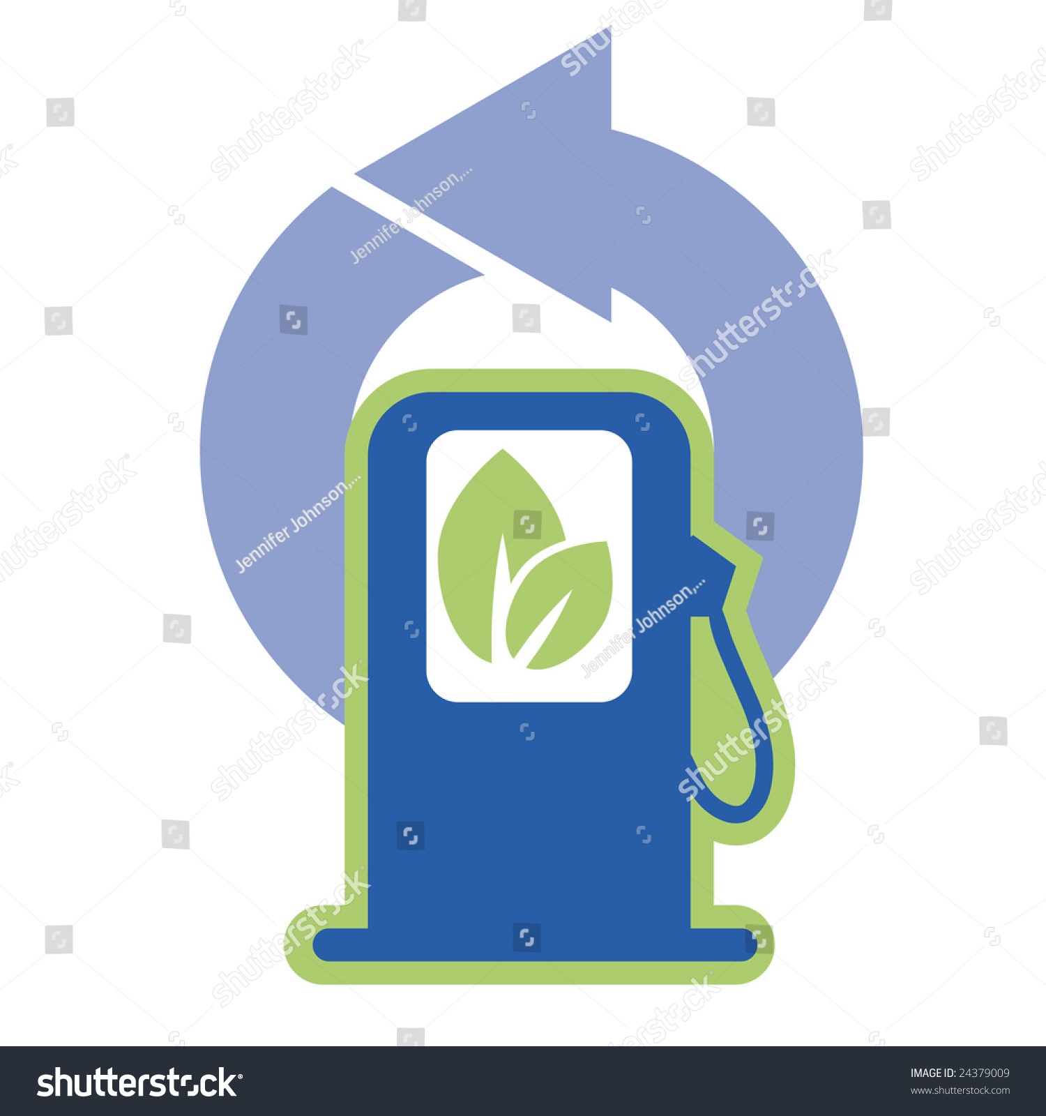 Vector Biofuel   Recyling Symbol Icon - 24379009 : Shutterstock