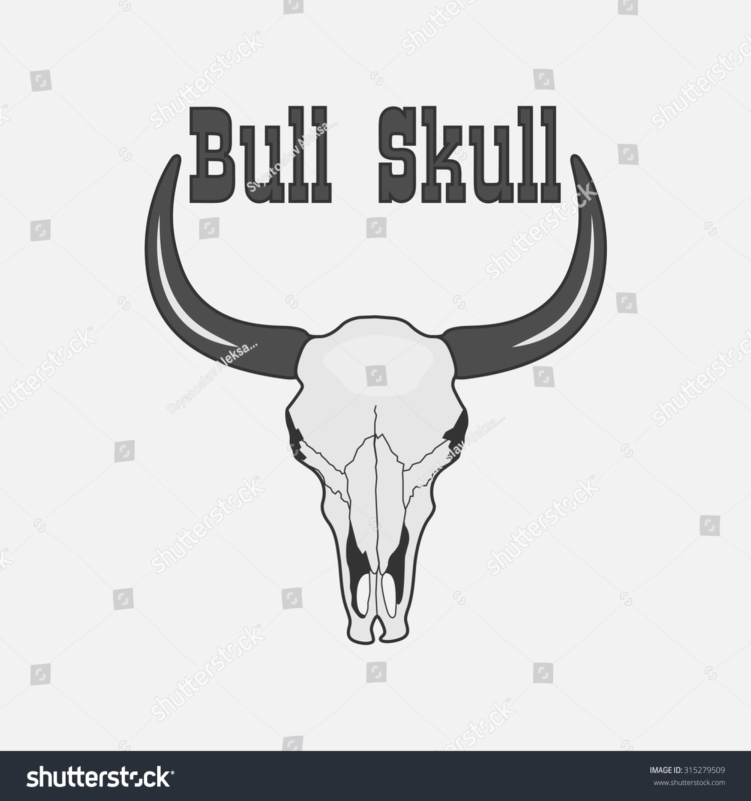 clip art cow skull - photo #42