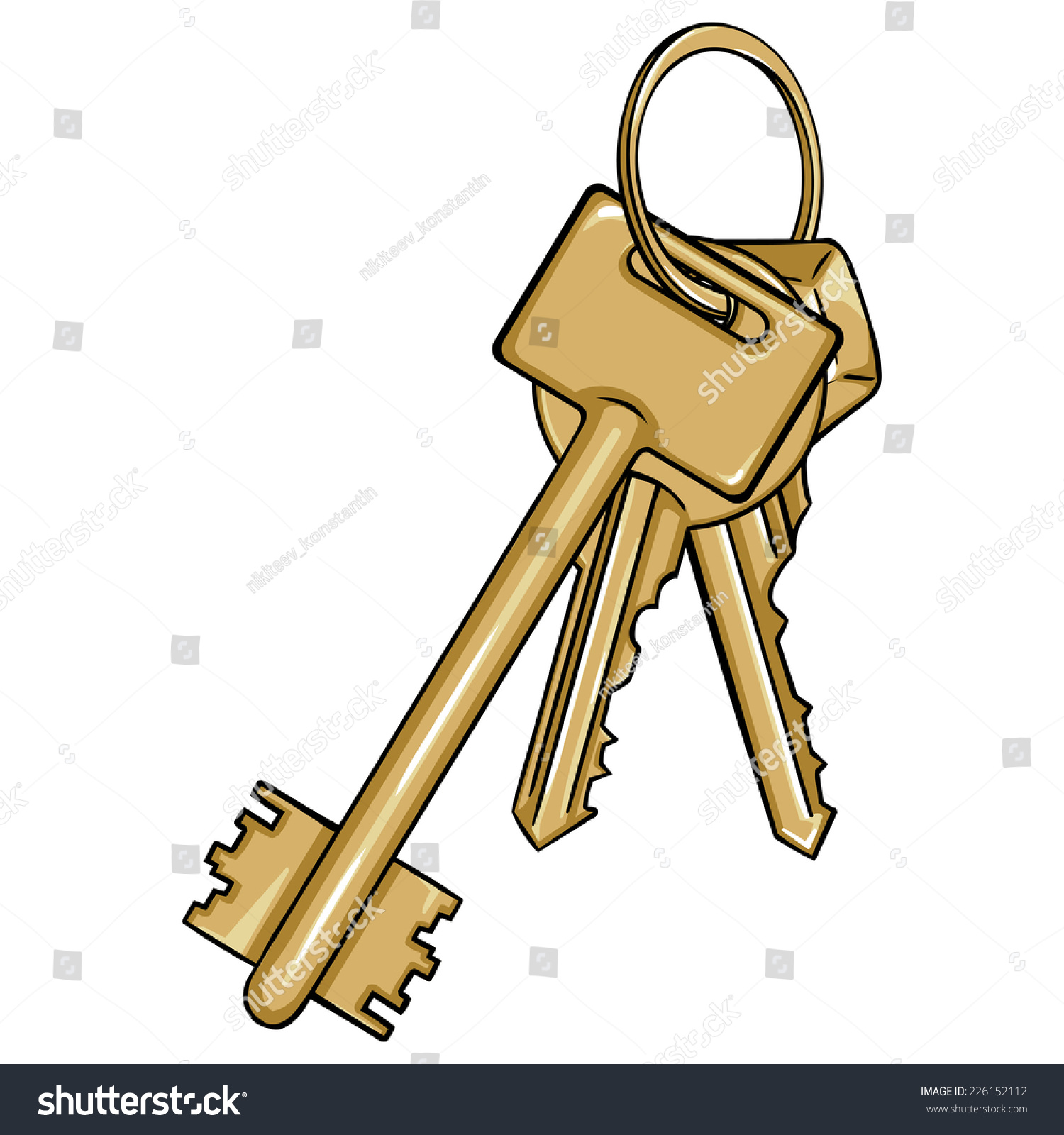 bunch of keys clipart - photo #47