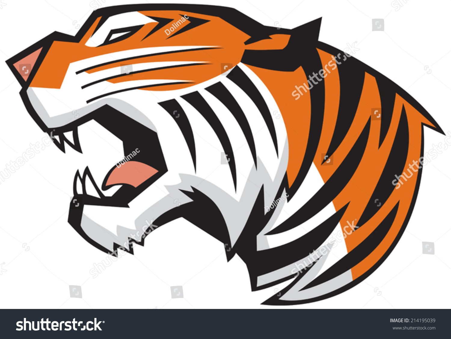 Tiger Cartoon Vector Free Download