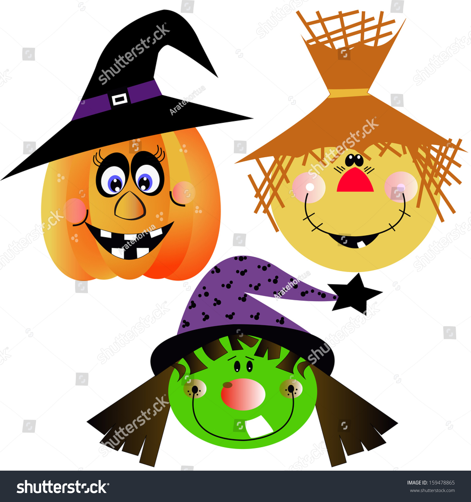clipart of funny pumpkin faces - photo #10