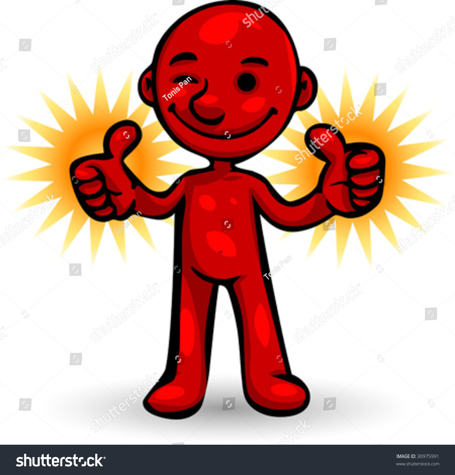 stock-vector-vector-clip-art-illustration-of-little-red-smartoon-person-smilling-winking-and-giving-two-thumbs-30975991.jpg