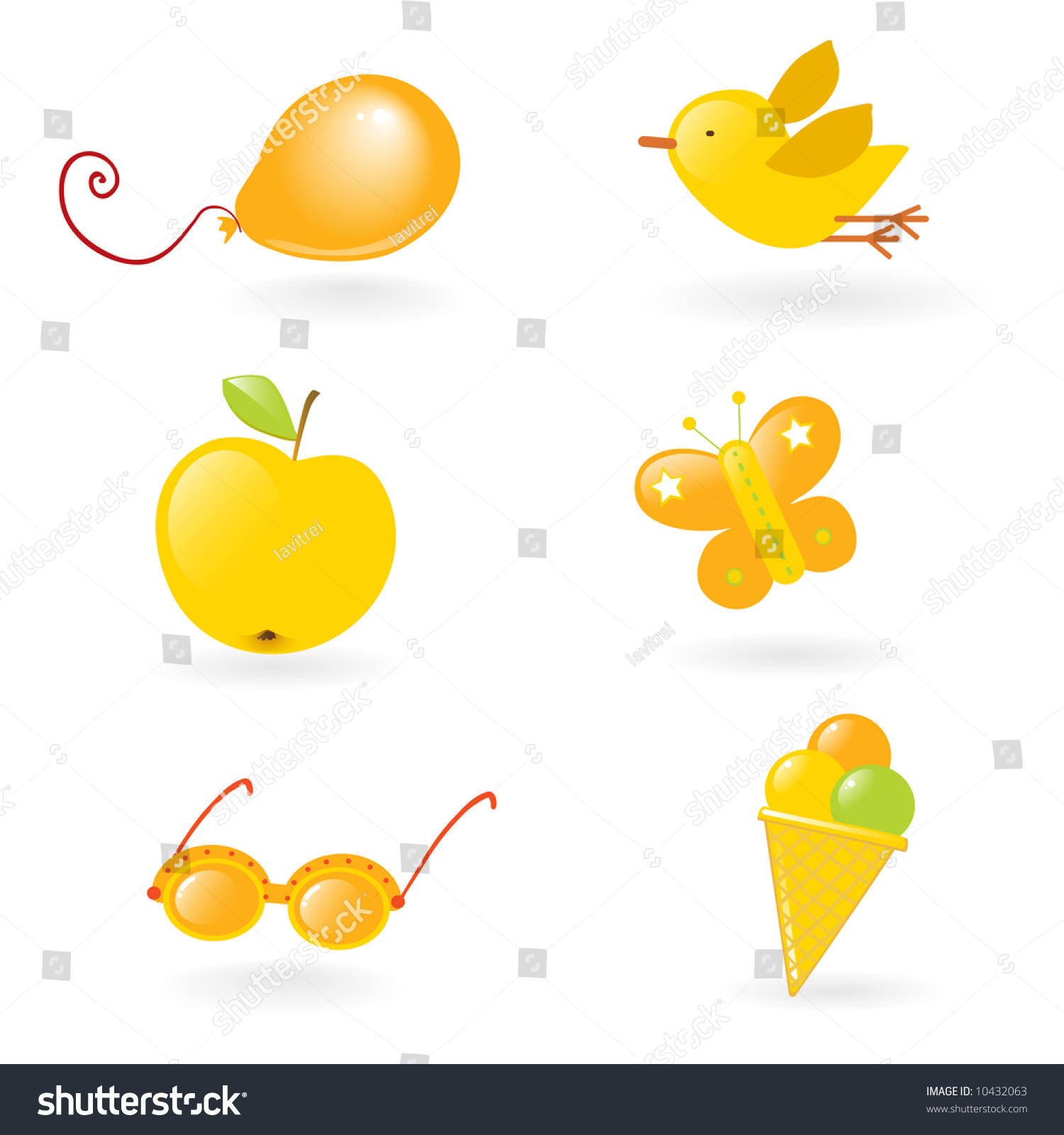 clipart yellow objects - photo #16