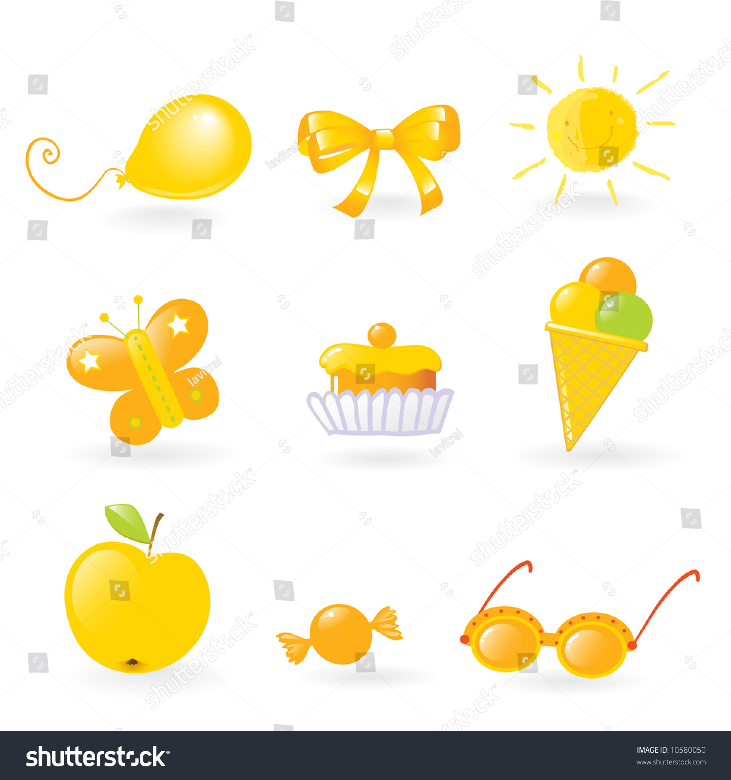 clipart yellow things - photo #8