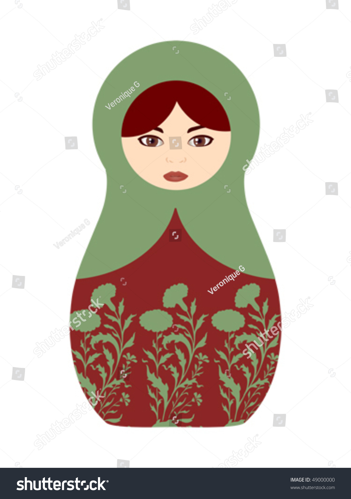 babushka doll cartoon