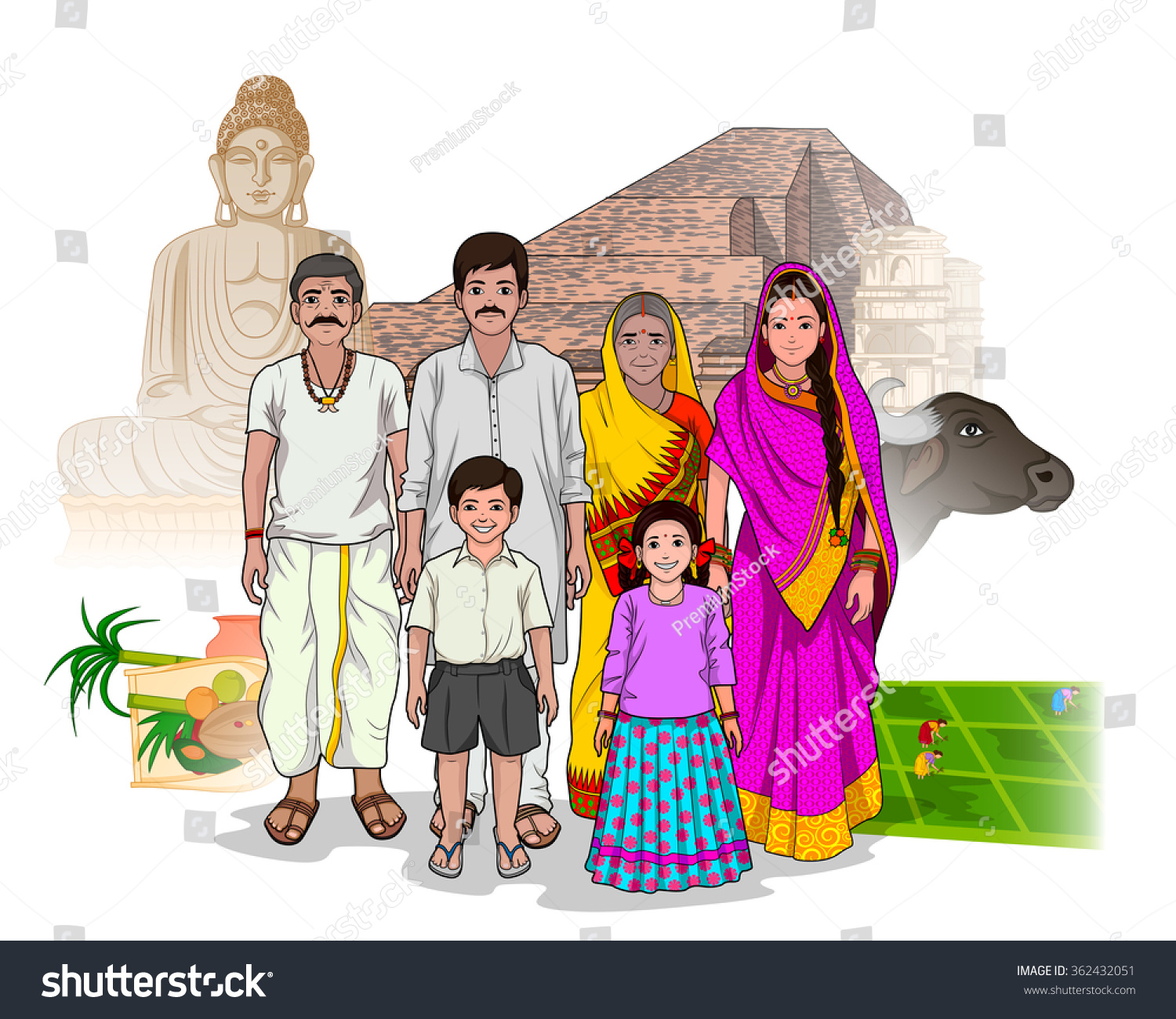indian family clipart free download - photo #19