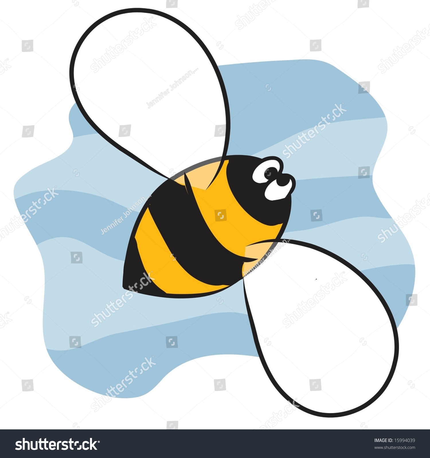 Vector Design Of Cute Honey Bee - 15994039 : Shutterstock
