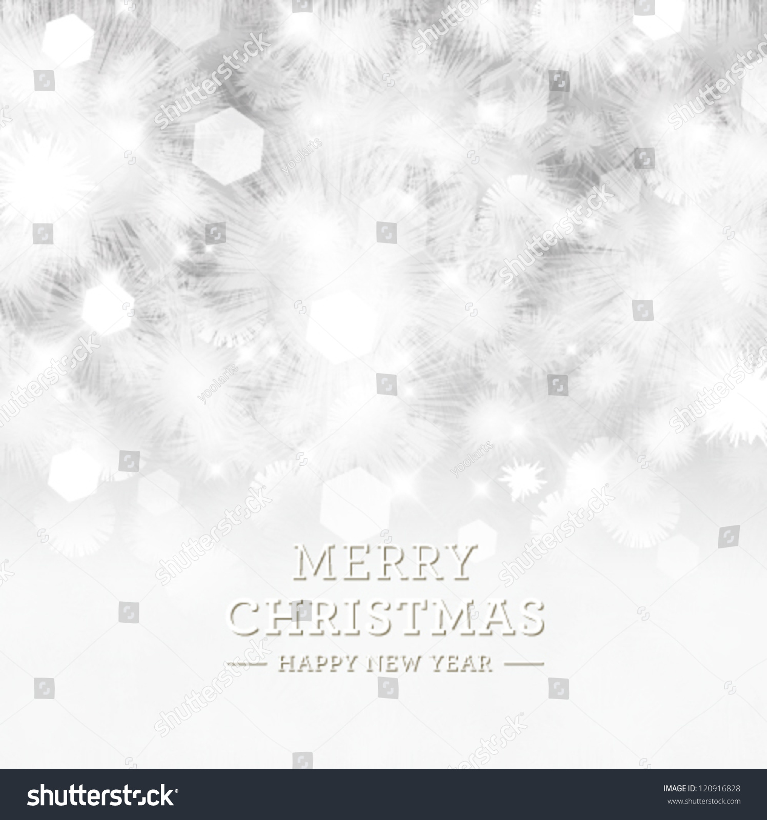 Vector Elegant Christmas Background Illustration. - 120916828 : Shutterstock