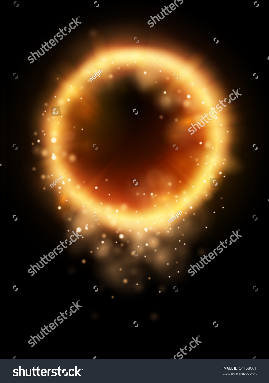 Vector Fire Ring - 54168061 : Shutterstock
