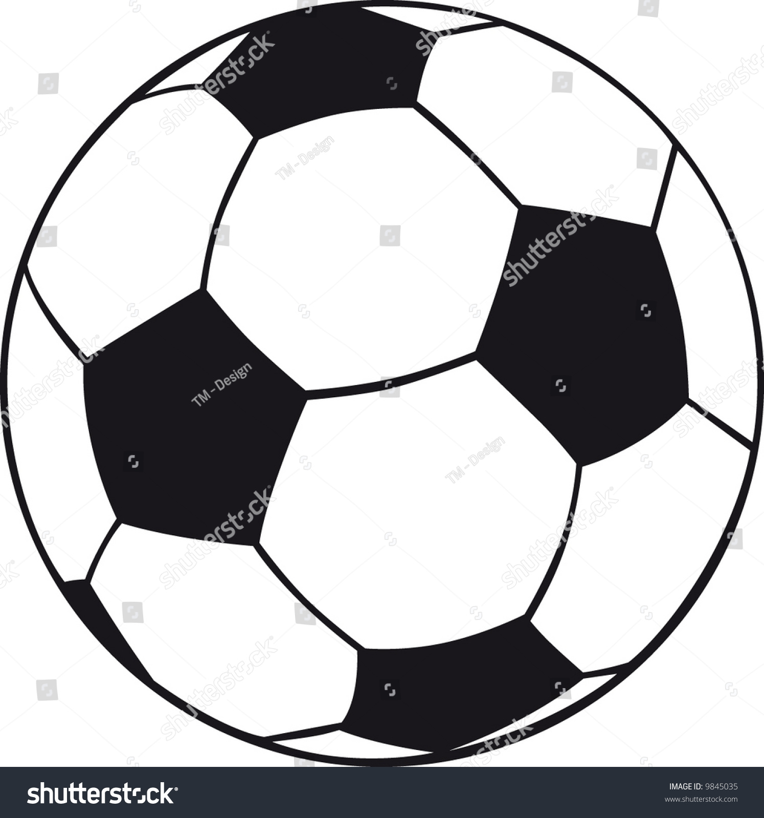 Vector Football - 9845035 : Shutterstock
