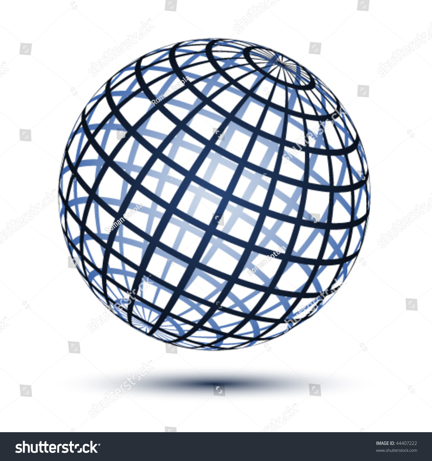 Vector Globe - 44407222 : Shutterstock