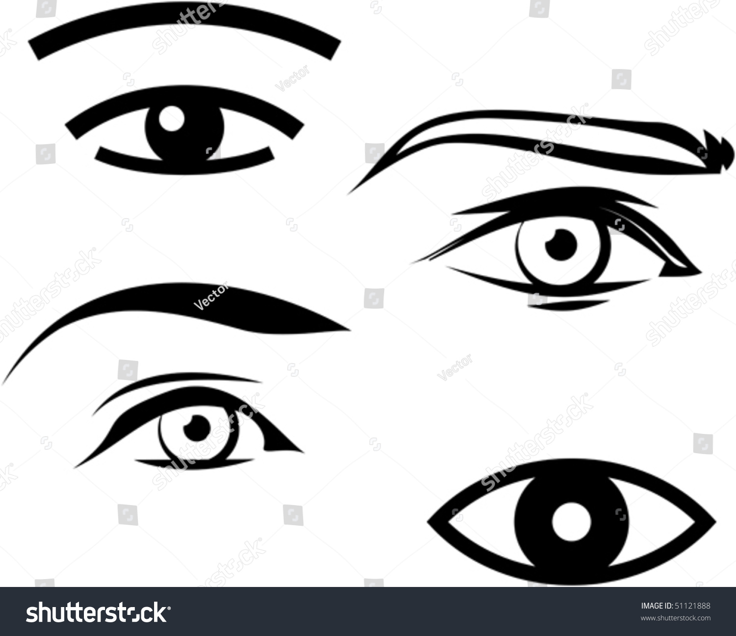 eye illustration eye illustration