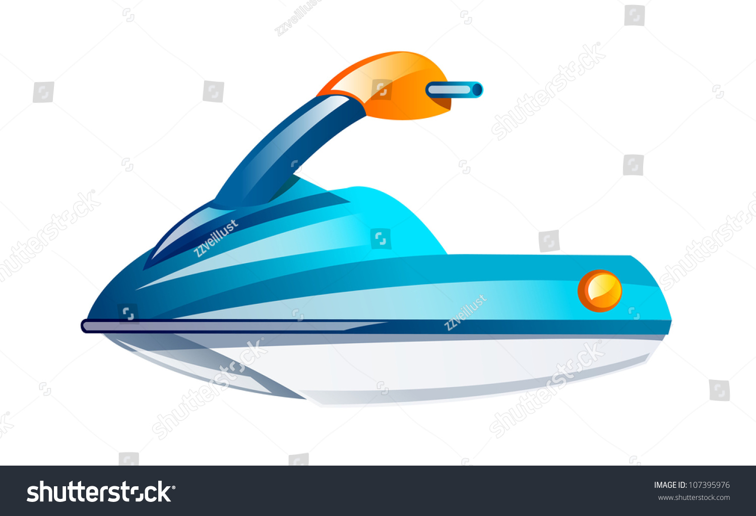 Vector Icon Jet Ski - 107395976 : Shutterstock