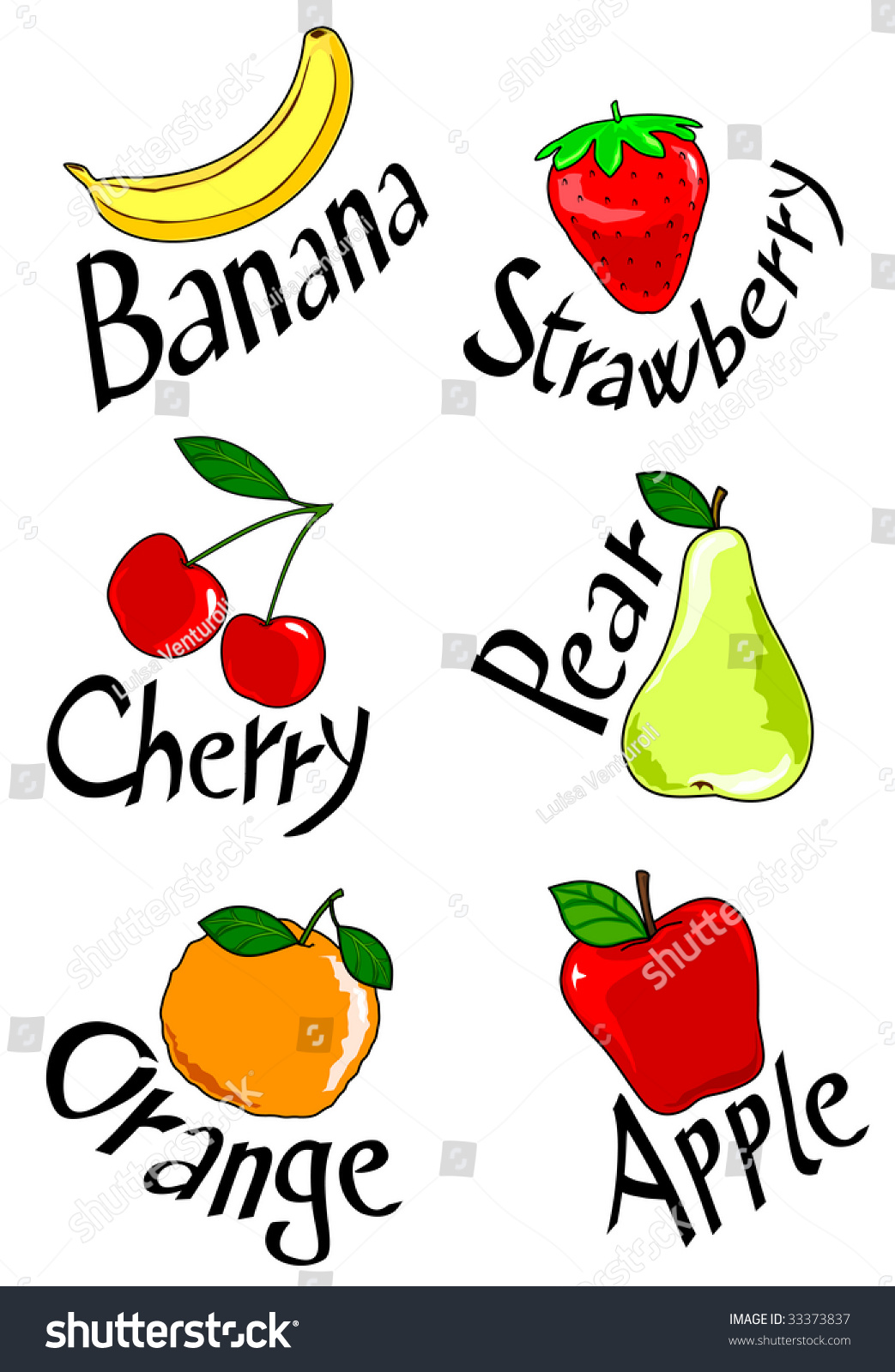 clipart of different fruits - photo #3