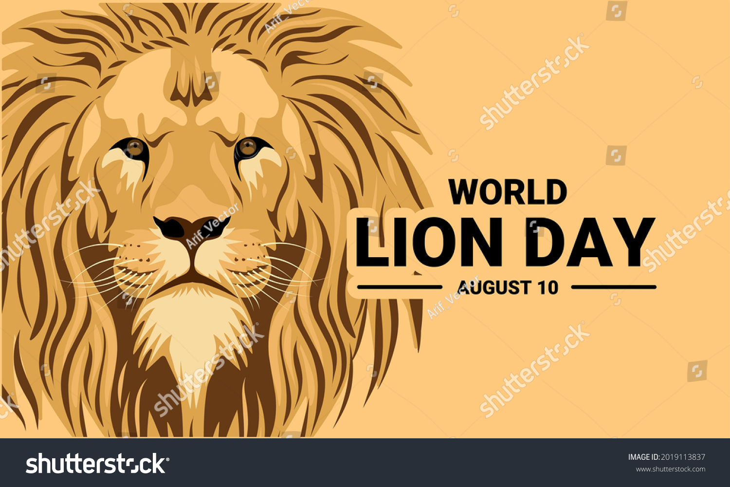 Lion Day Images Stock Photos Vectors Shutterstock