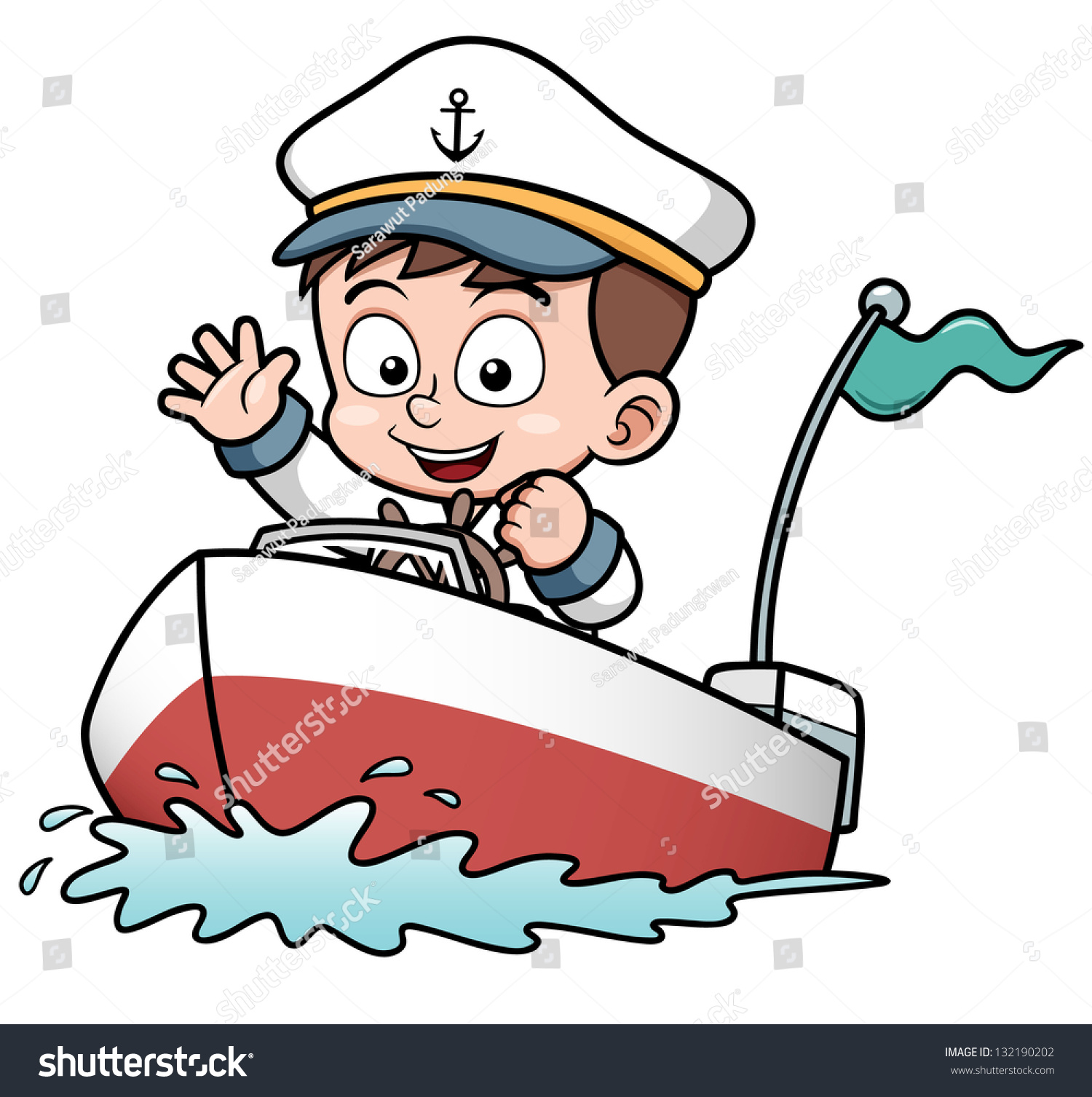 boat captain clipart - photo #9