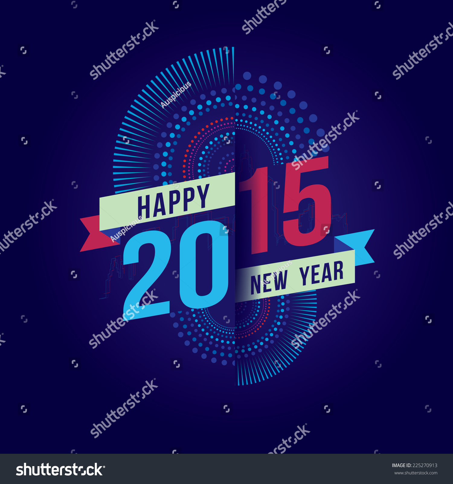 vector illustration of colorful fireworks happy new year vector illustration of colorful fireworks happy new year
