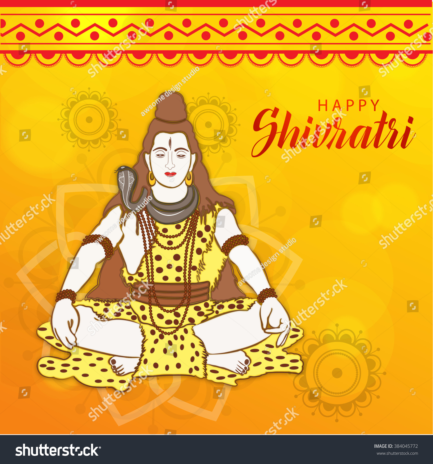 Vector Illustration of Shivratri background wit trishul for Hindu festival celebrated of the God Shiva Vector Illustration of Shivratri background wit trishul for Hindu festival celebrated of the God Shiva