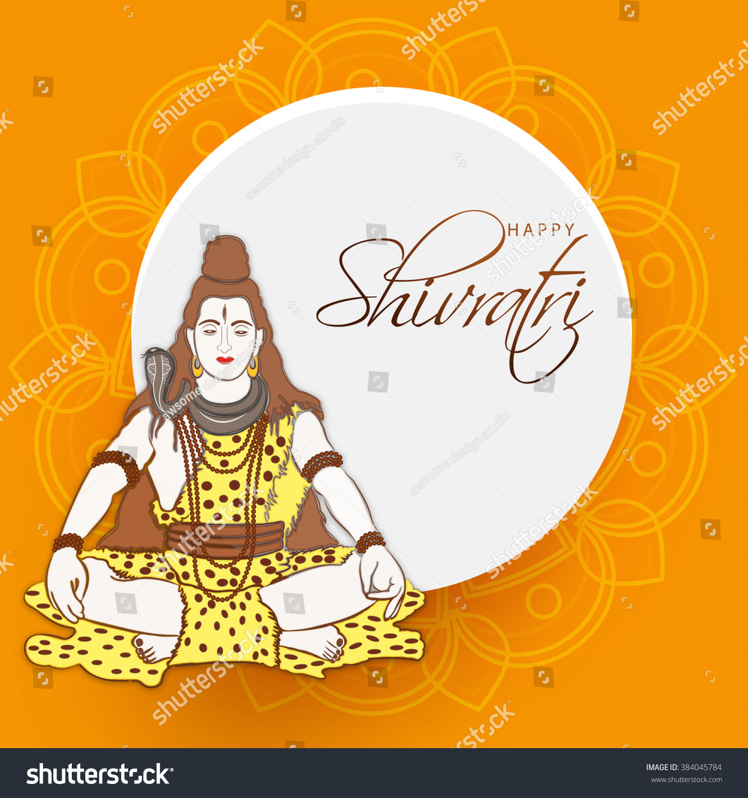 Vector Illustration of Shivratri background wit trishul for Hindu festival celebrated of the God Shiva Vector Illustration of Shivratri background wit trishul for Hindu festival celebrated of the God Shiva