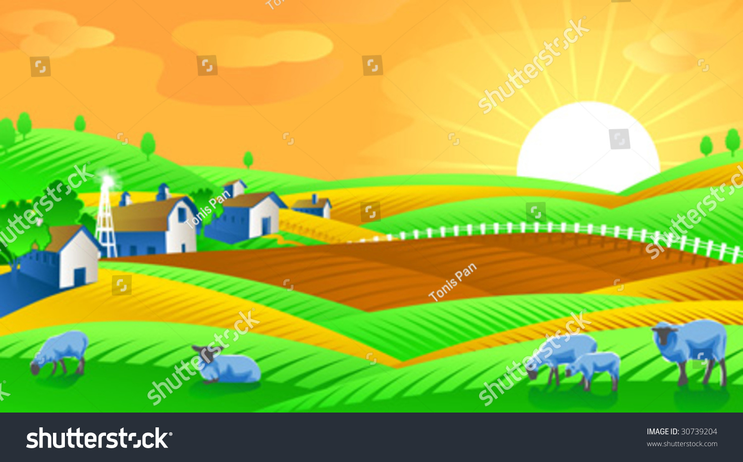Image Result For Farm Landscape Clip Art Image Result For Farm Landscape Clip Art