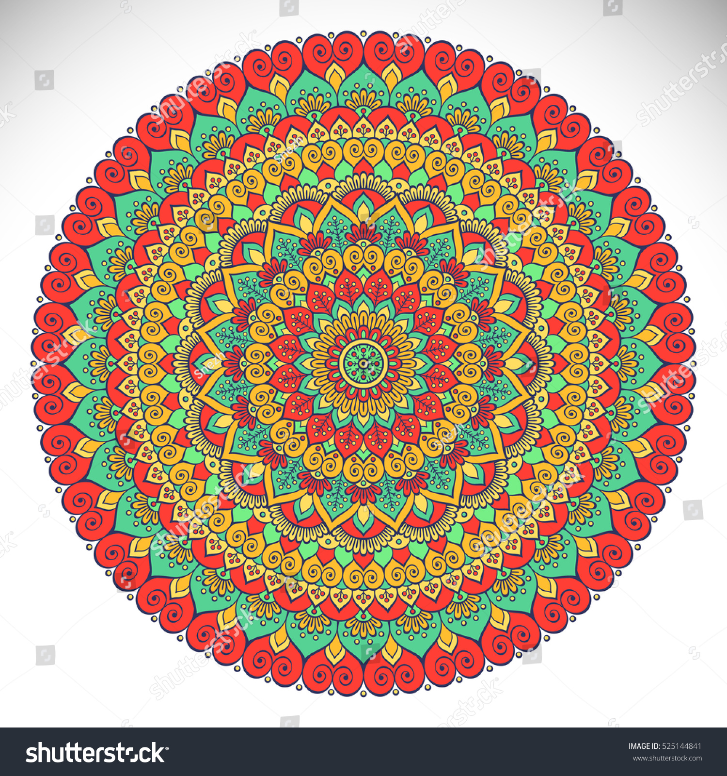 Vector Indian Mandala Shutterstock