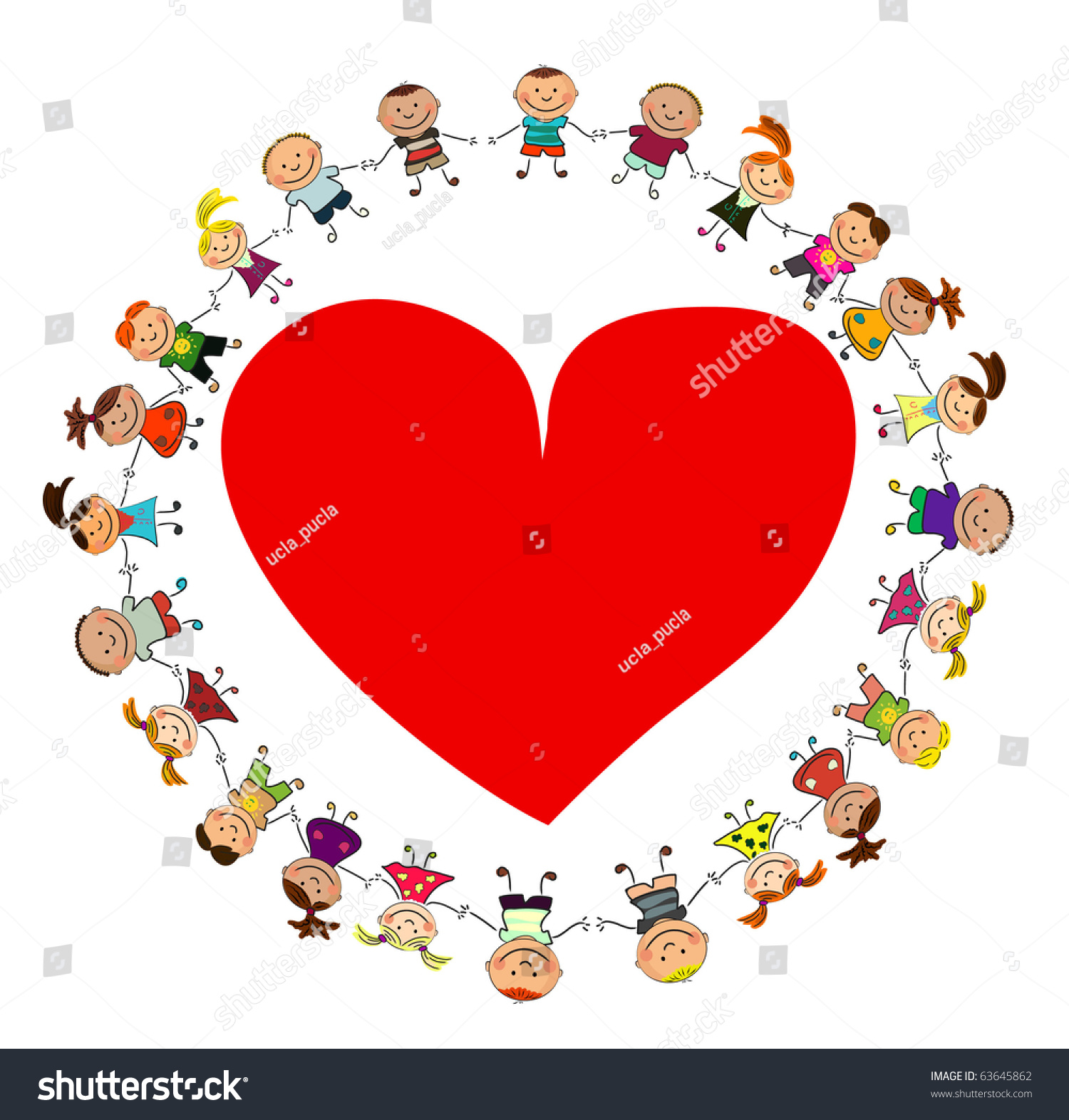 Vector Kids Background. - 63645862 : Shutterstock