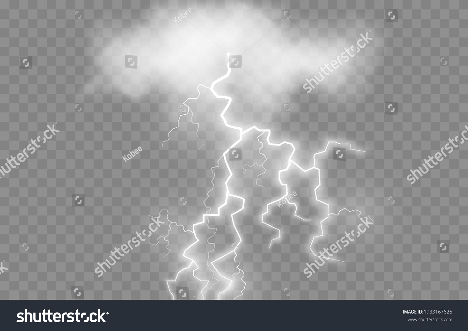 Vector Lightning Lightning Png Thunderstorm Lighting Stock Vector