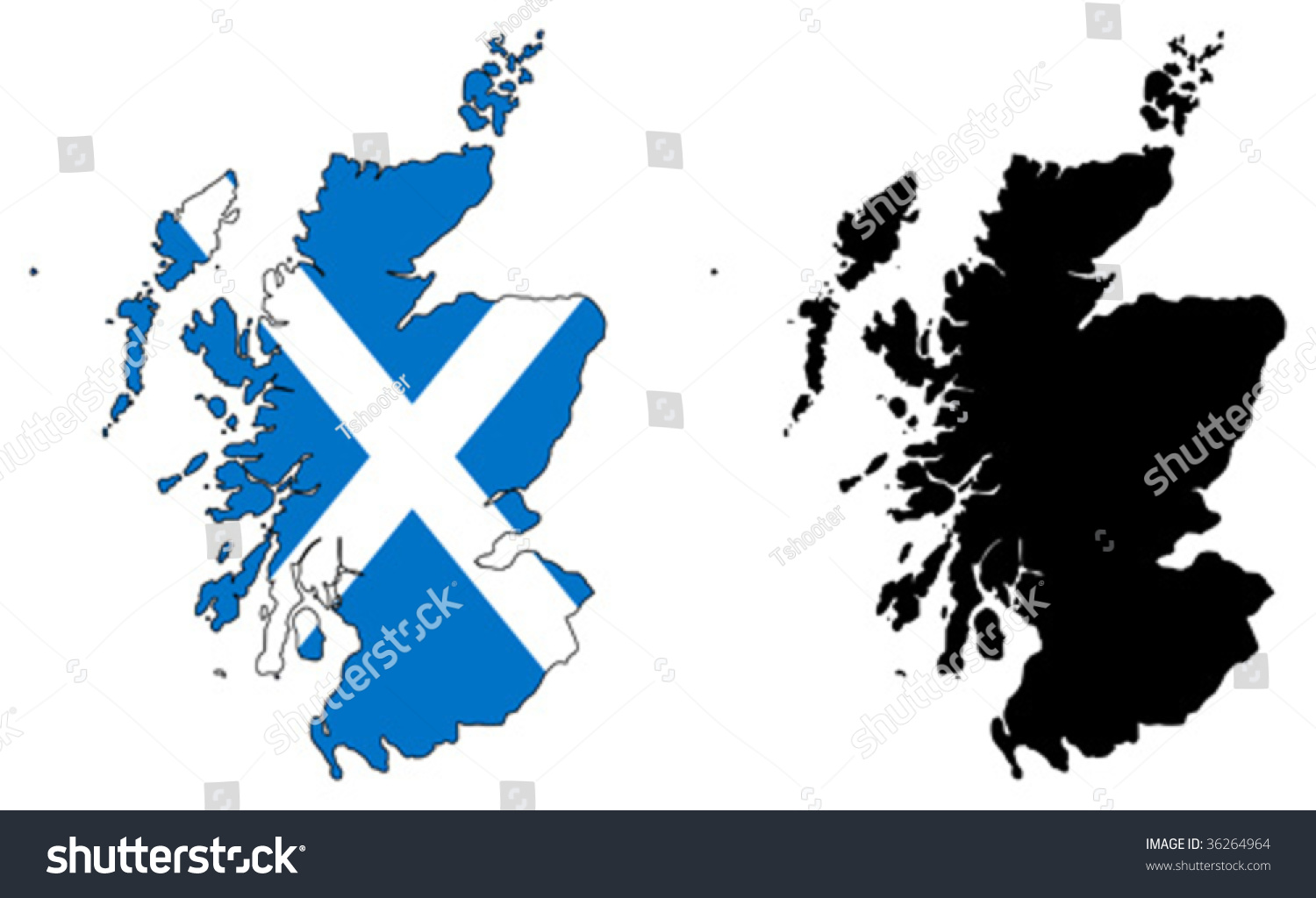 clipart map of scotland - photo #20