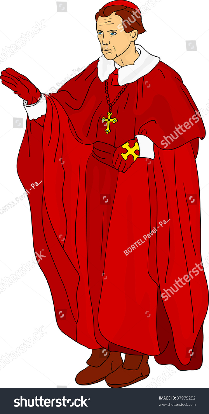 Robes of arcana pattern background clipart