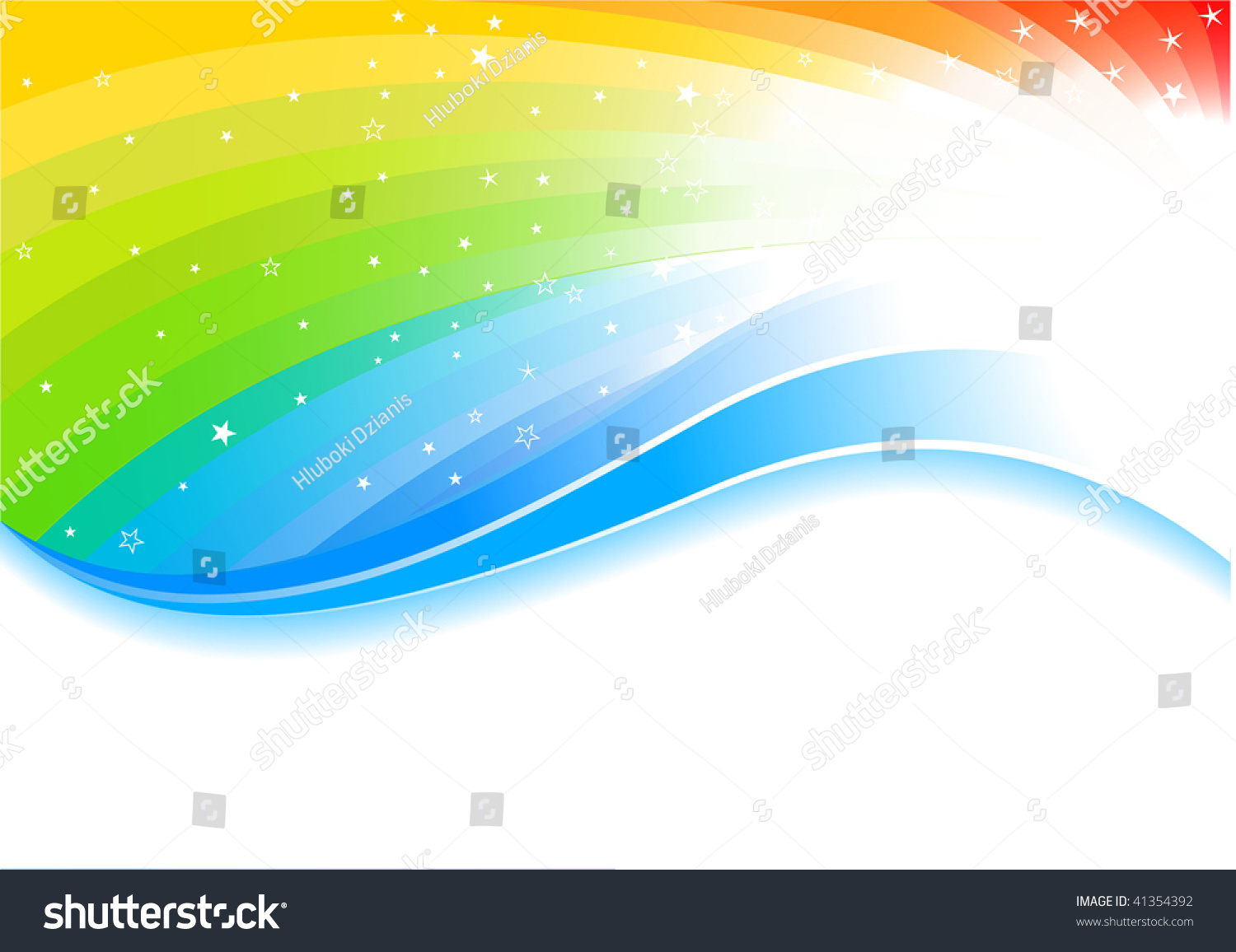 Vector Rainbow Background; Clip-Art - 41354392 : Shutterstock