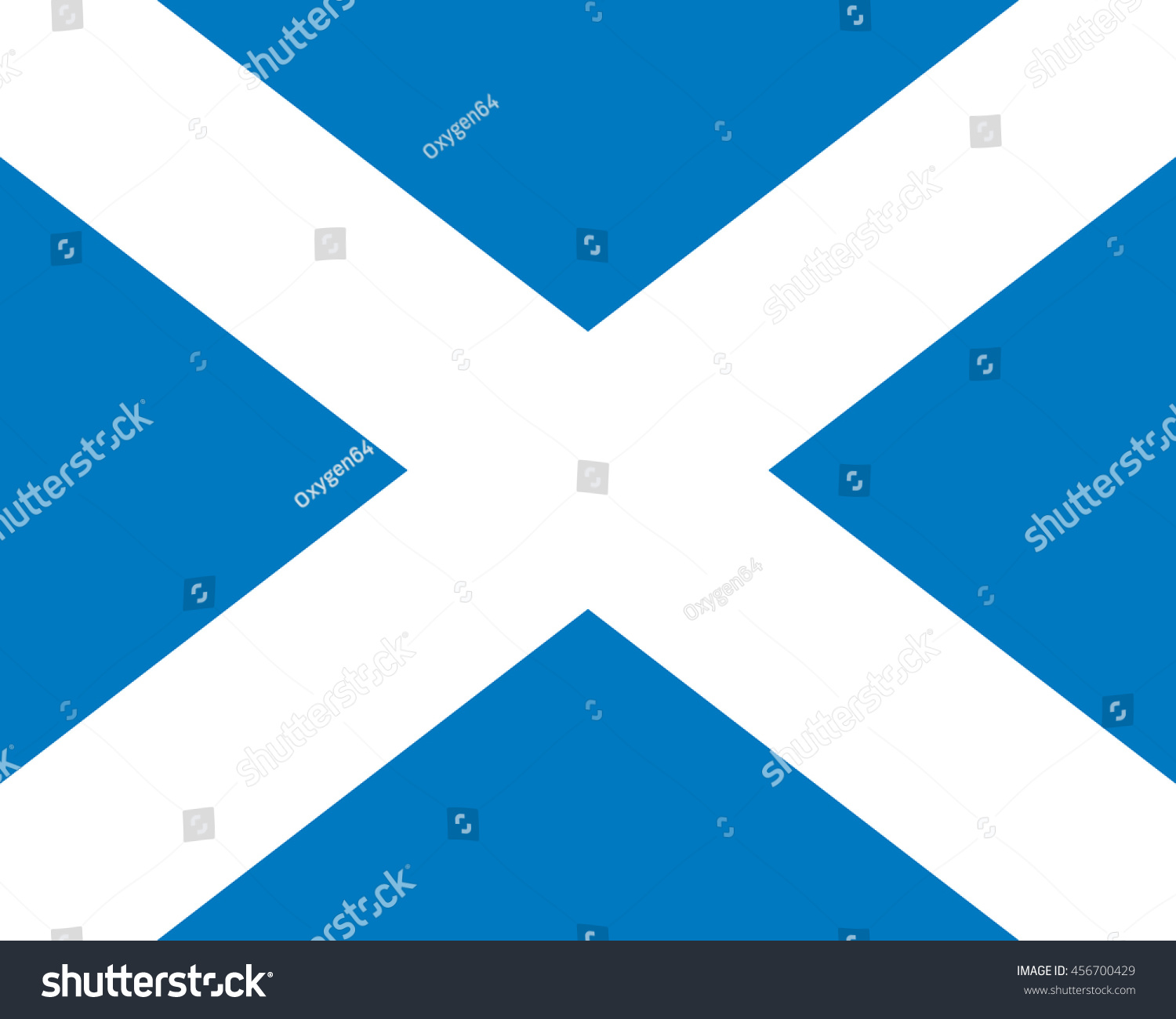 Vector Scotland Flag - 456700429 : Shutterstock