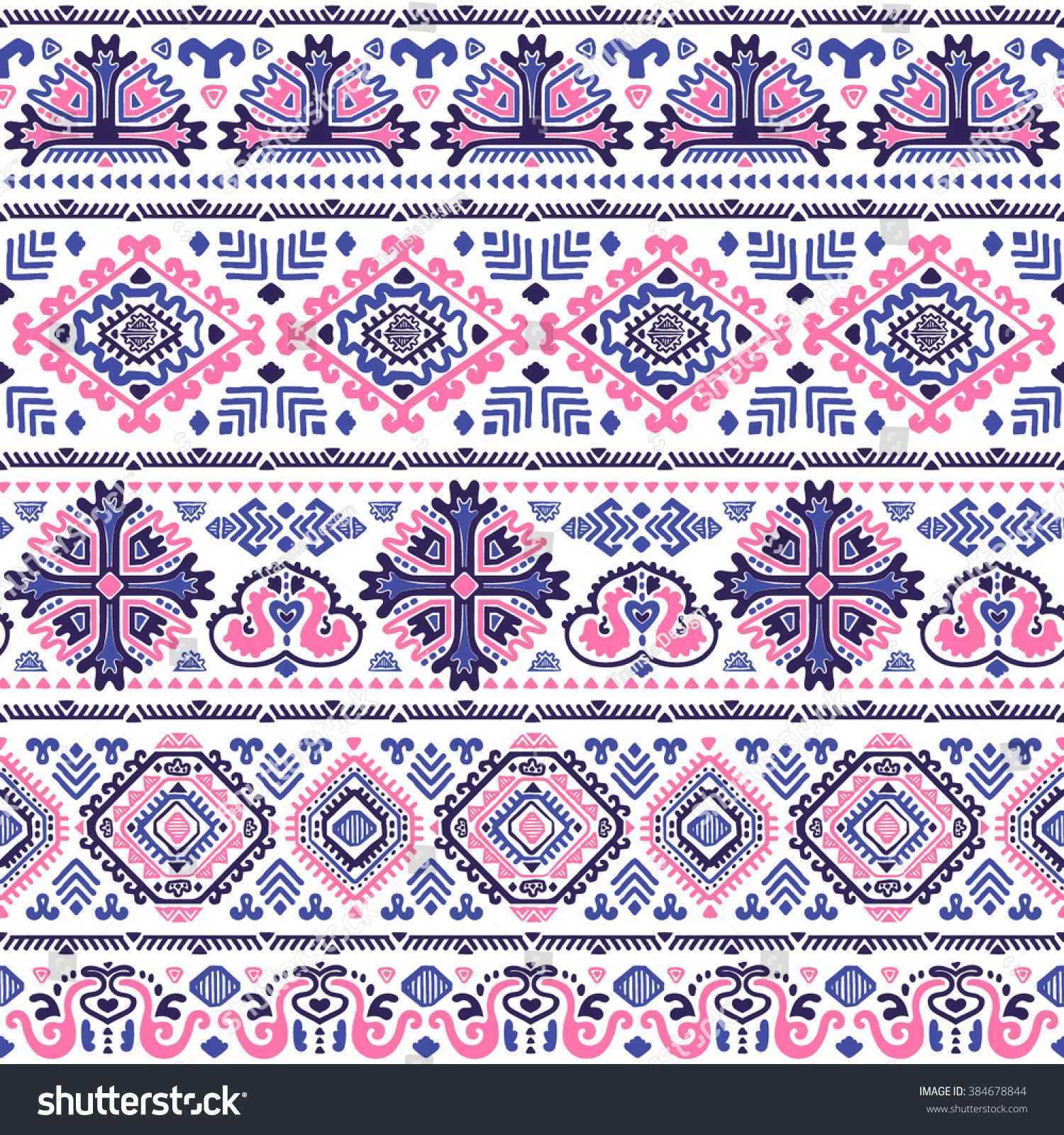 Vector Tribal Mexican vintage ethnic seamless pattern Vector Tribal Mexican vintage ethnic seamless pattern