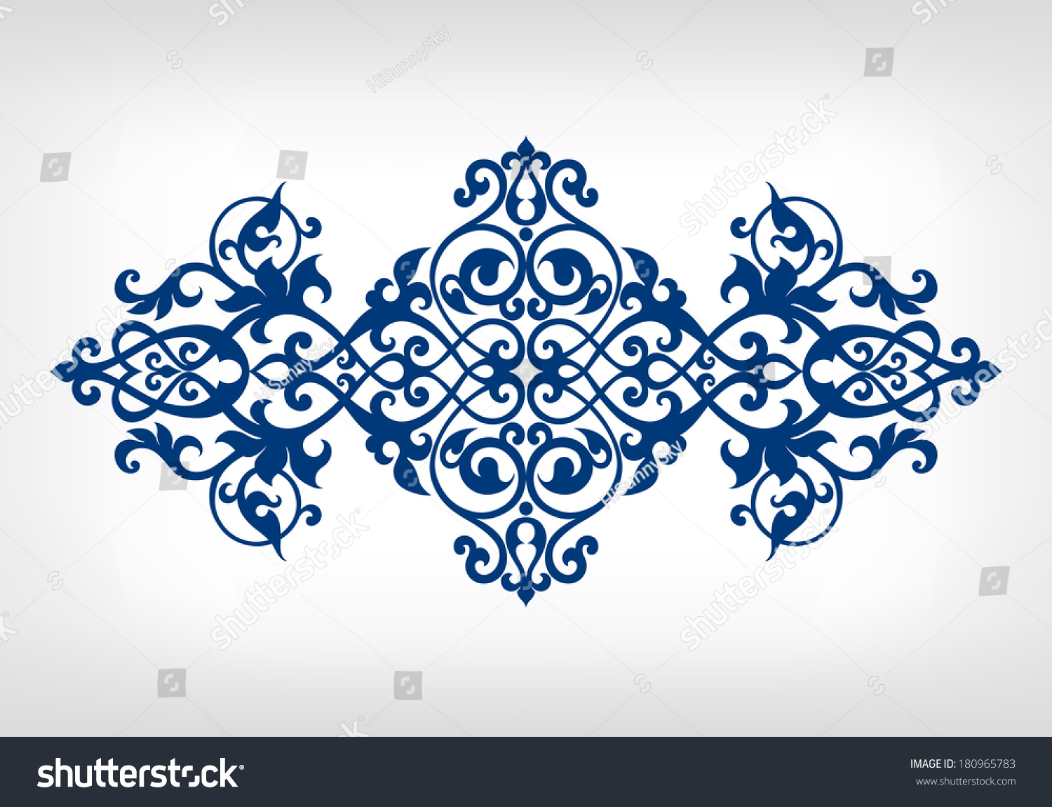 Vector Vintage Baroque Calligraphy Border Frame Card ...