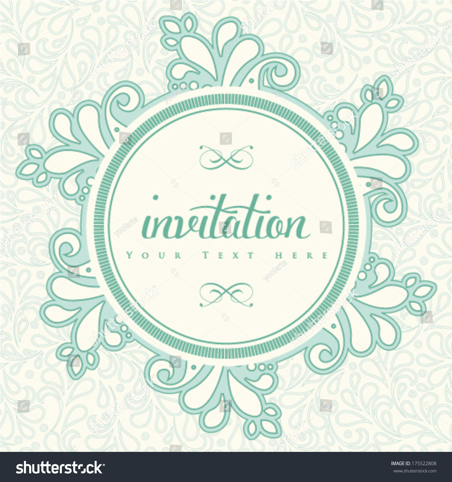 Vector wedding invitation card Perfect as invitation or announcement Vector wedding invitation card Perfect as invitation or announcement