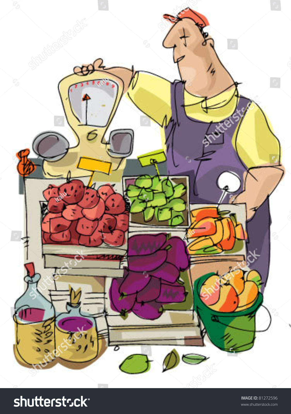 greengrocer clipart - photo #39