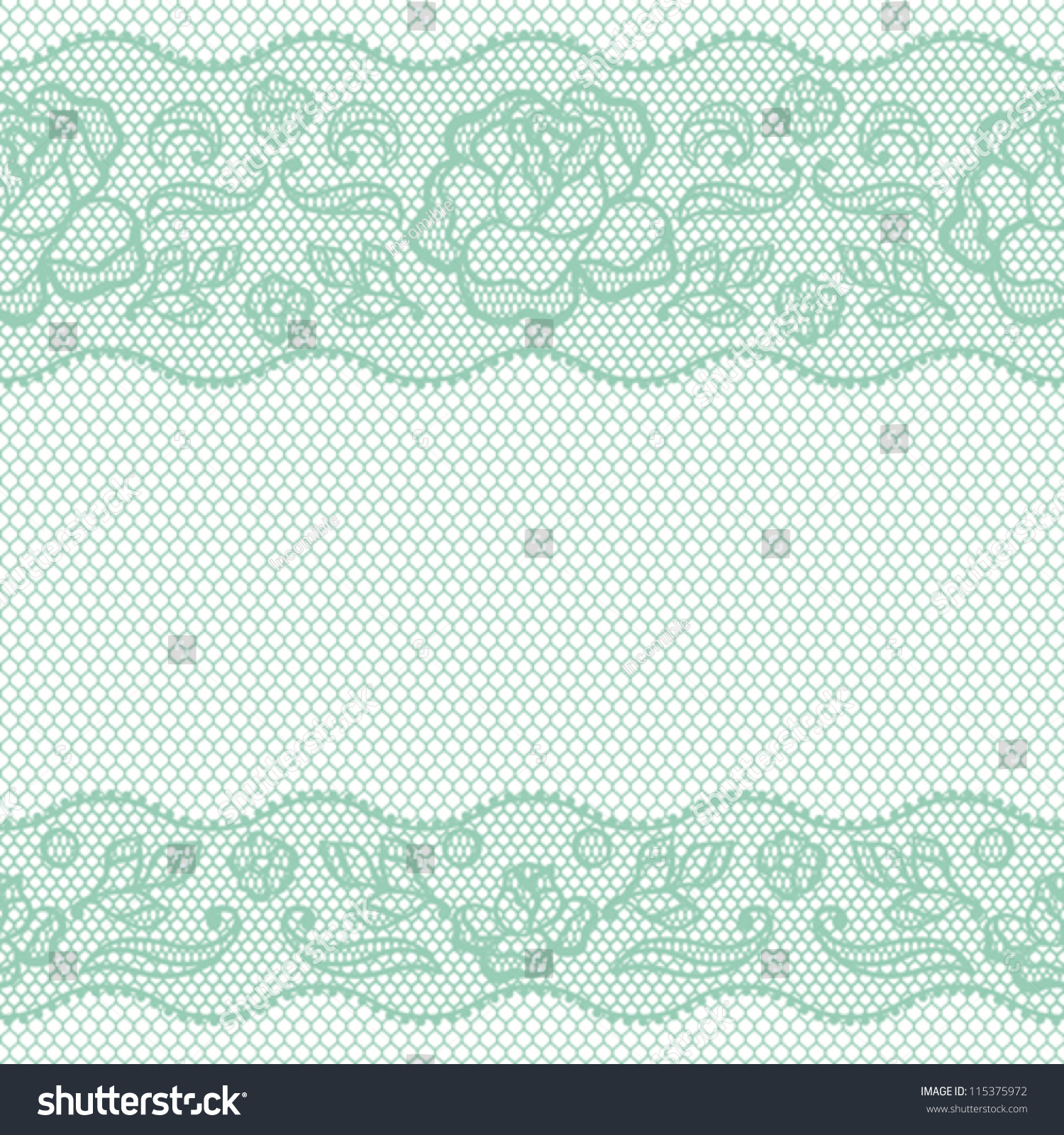 Vintage Lace Background, Ornamental Flowers. Vector Texture