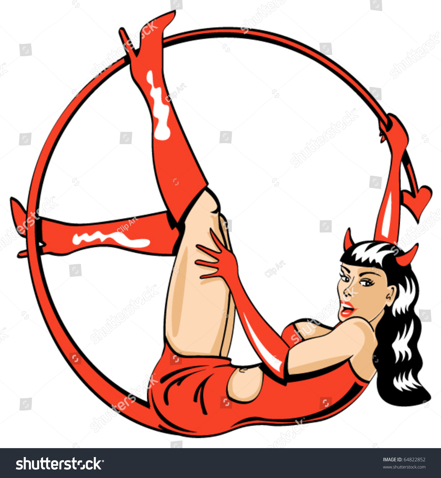 vintage pin up clipart - photo #49