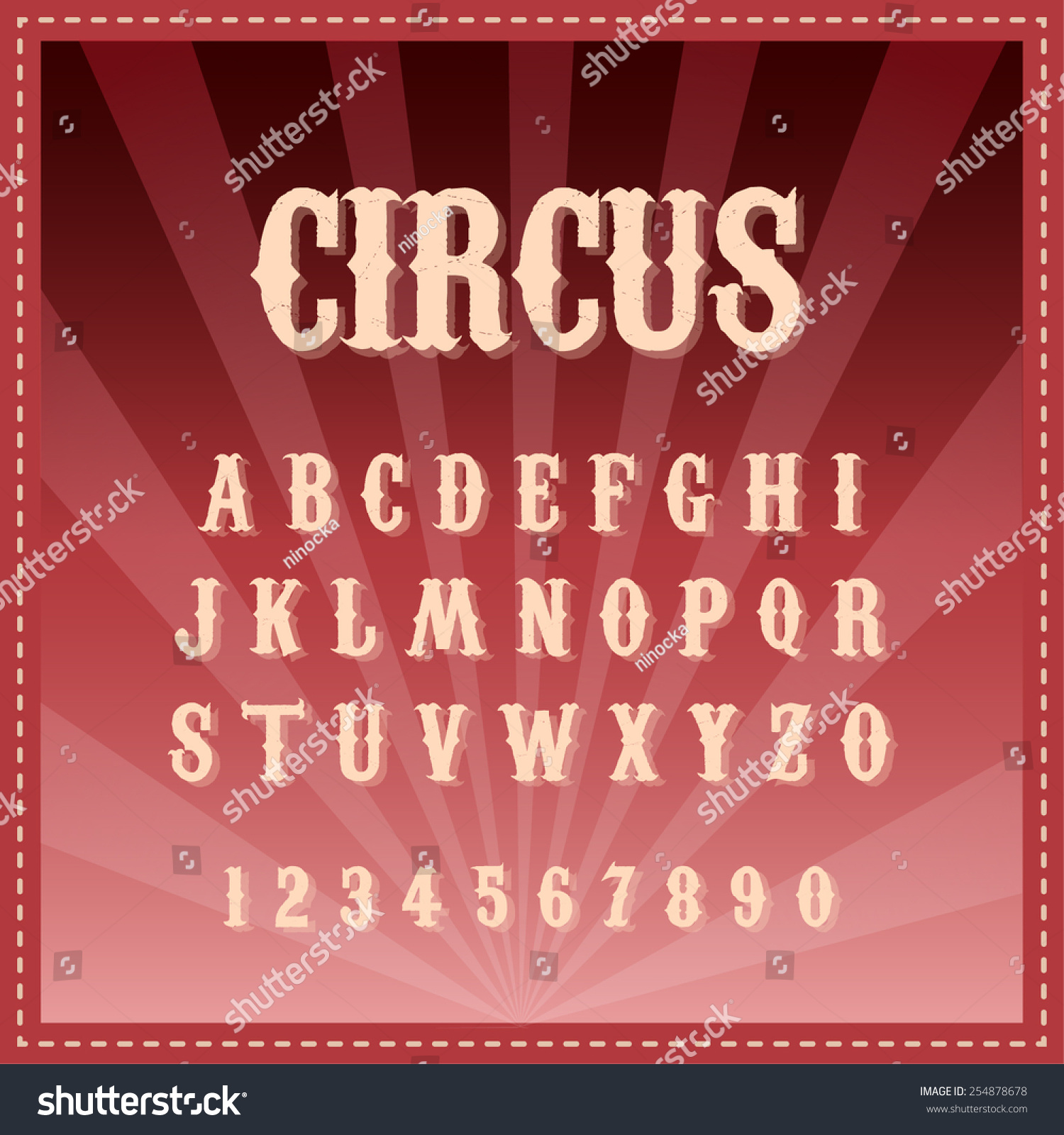 Vintage Circus Font 41