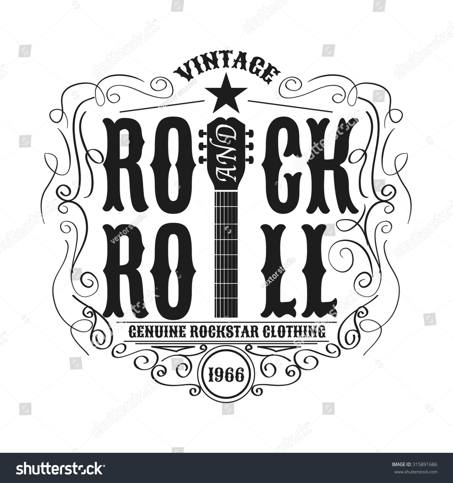Vintage Rock Roll 19