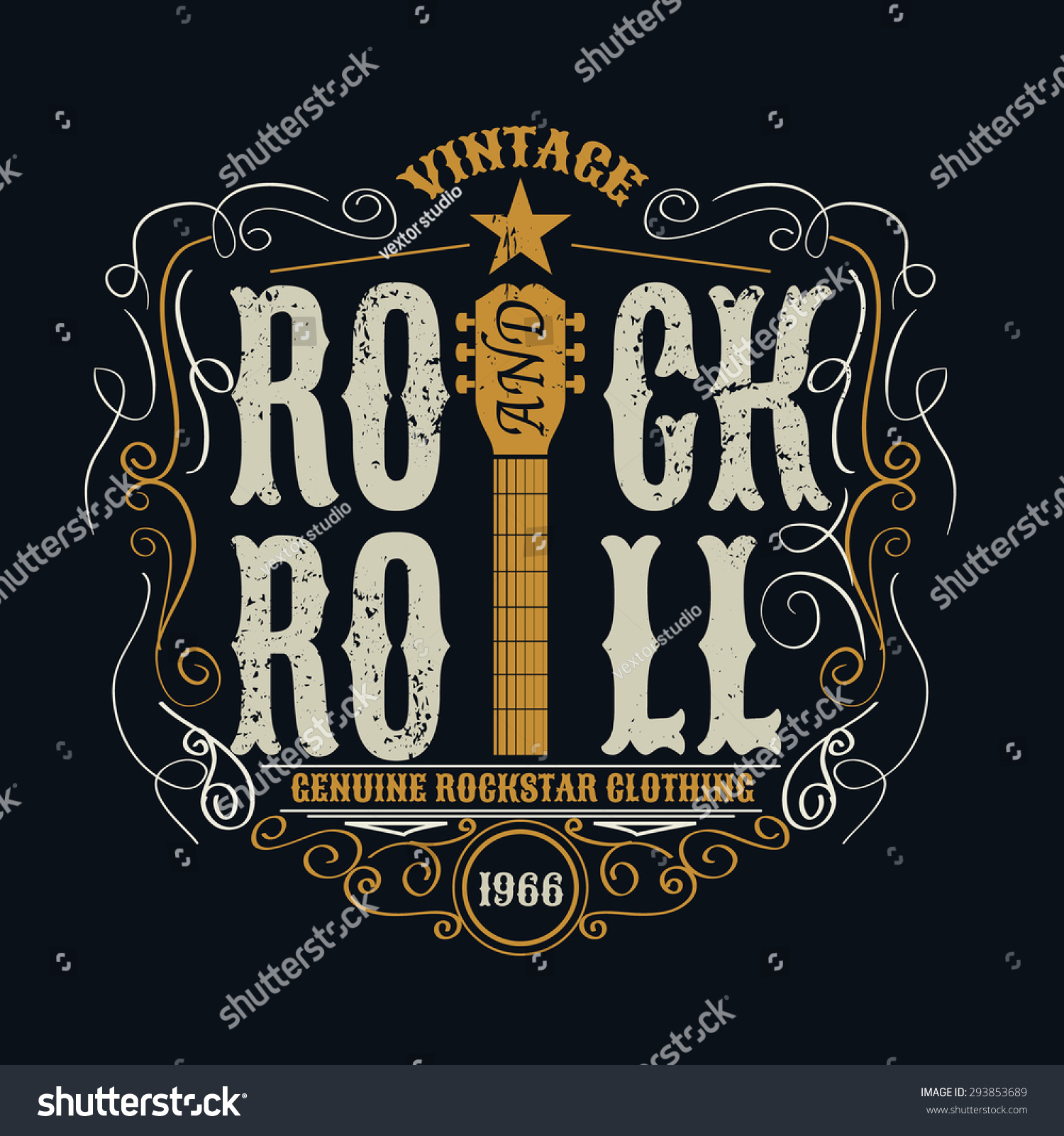 Vintage Rock And Roll Tees 15