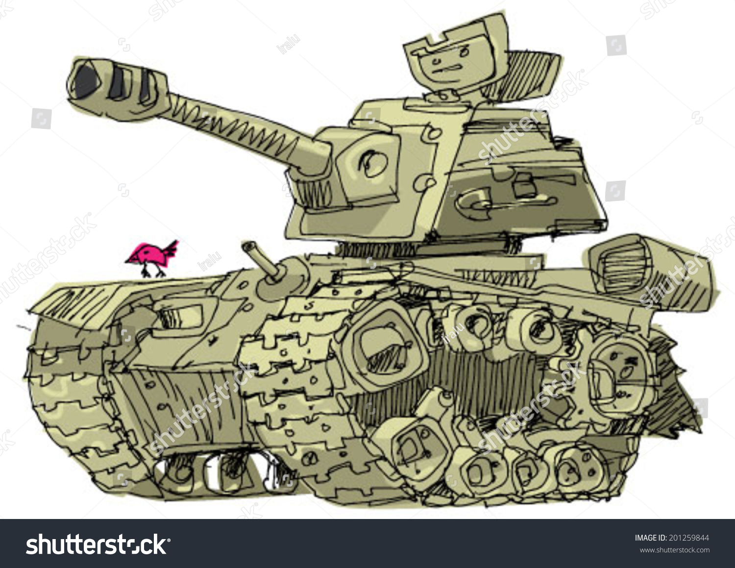 cartoon wala tank