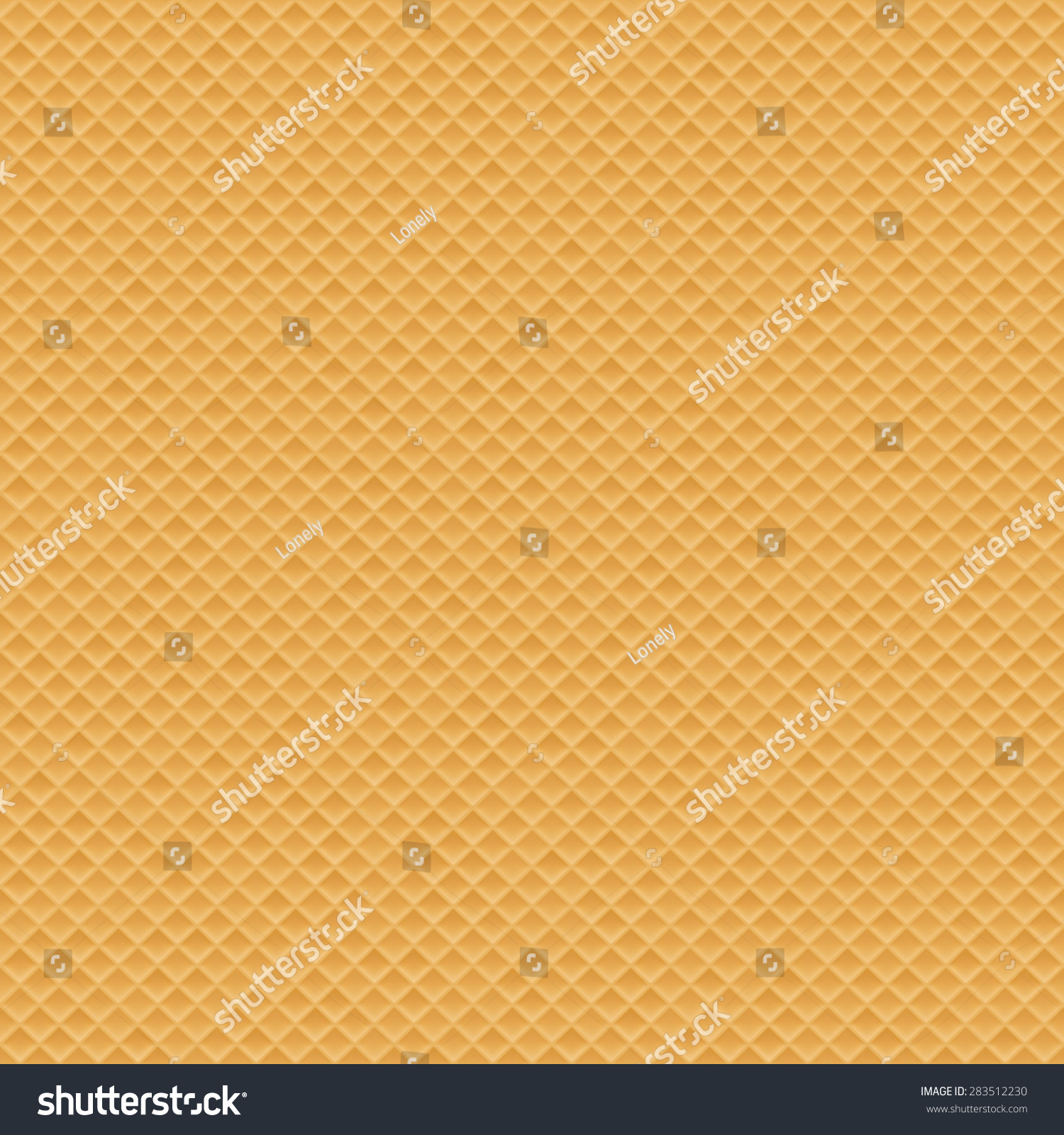 Wafer Seamless Texture Background Eps 10 Stock Vector 283512230