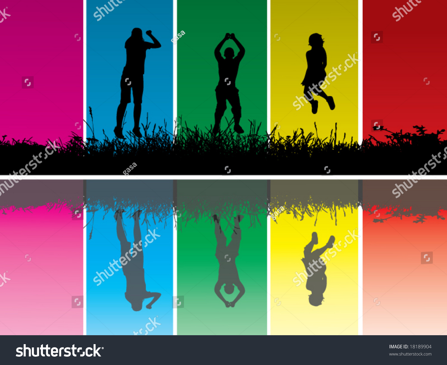 Wallpaper jumping vector See similar pictures in my portfolio Wallpaper jumping vector See similar pictures in my portfolio